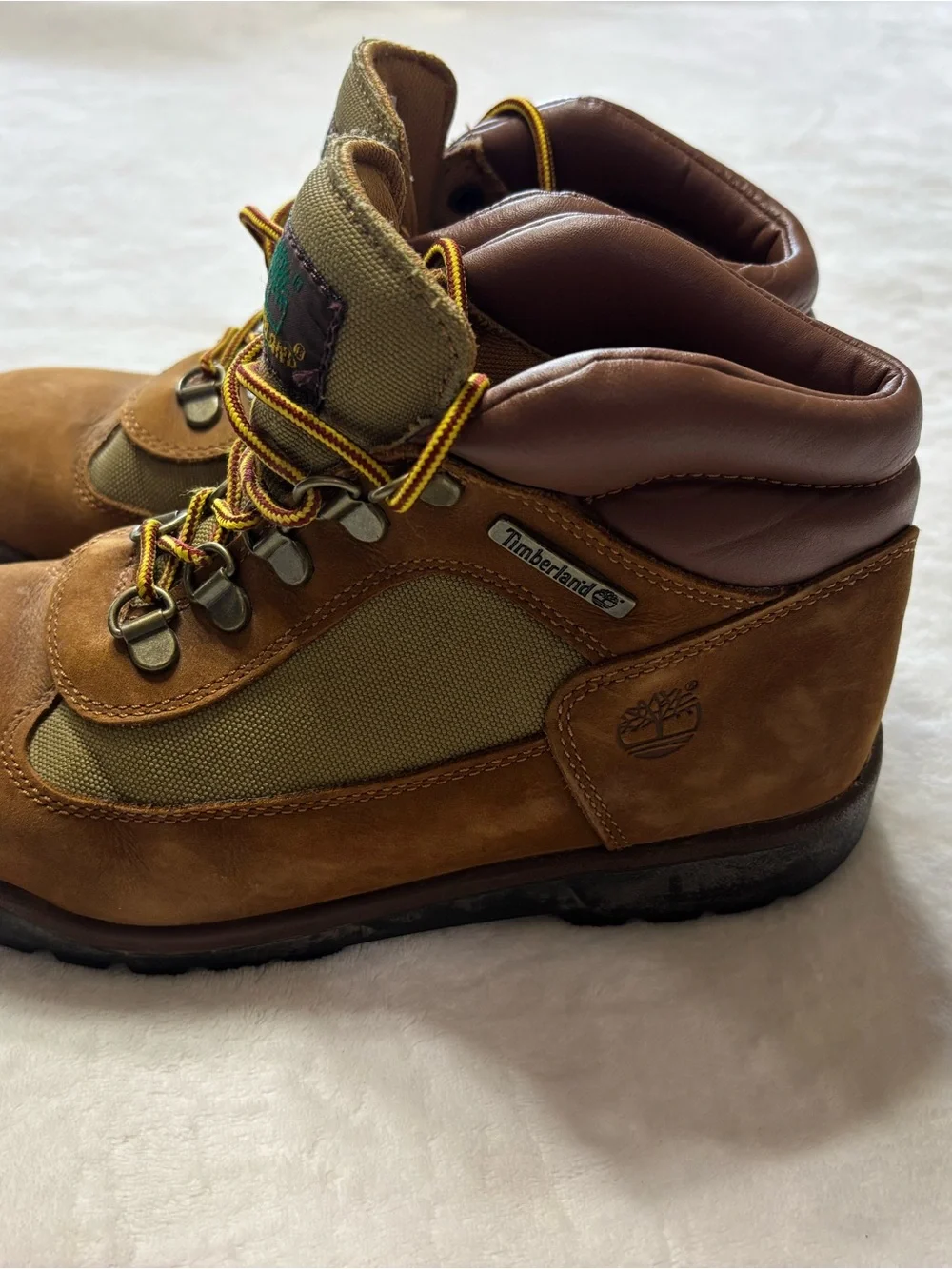 Timberland Men's Tan/Brown Waterproof Hiking Boots